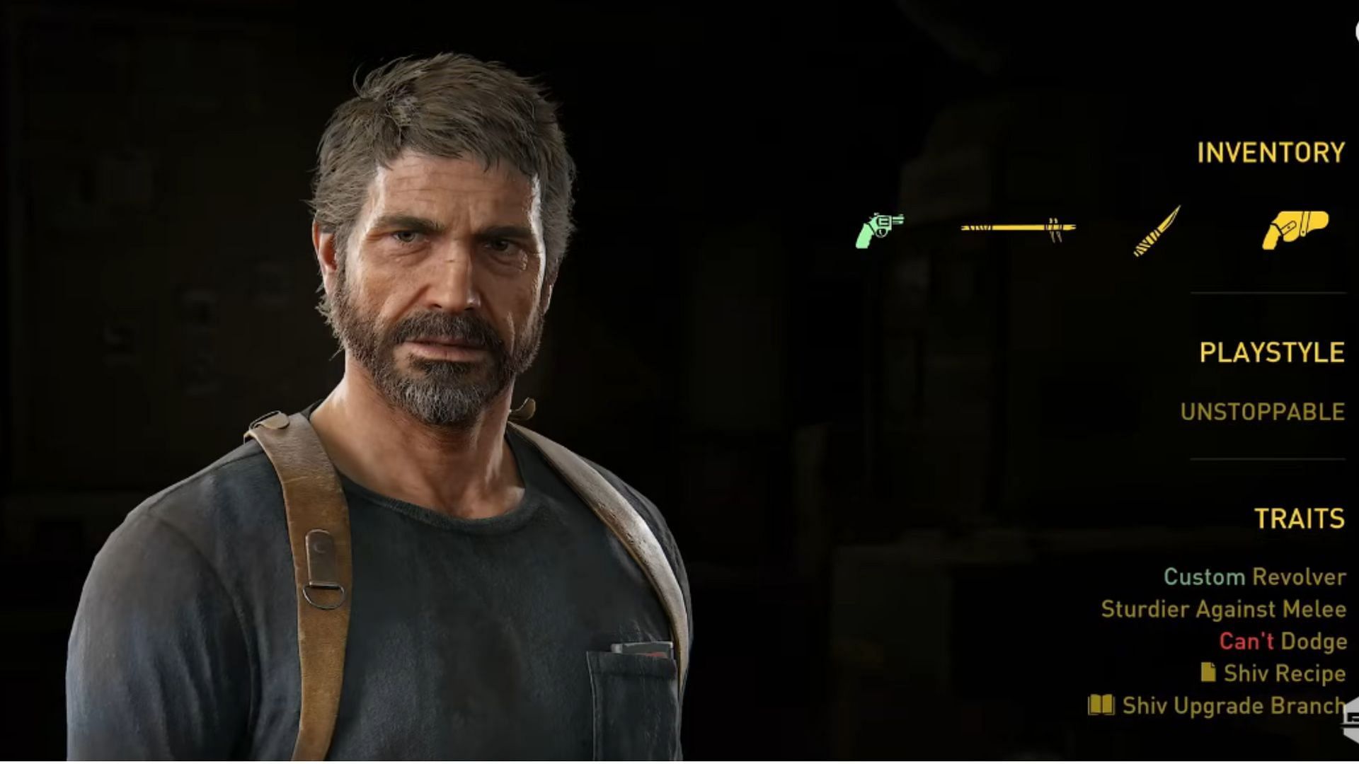 Joel in the No Return mode (Image via Naughty Dog)