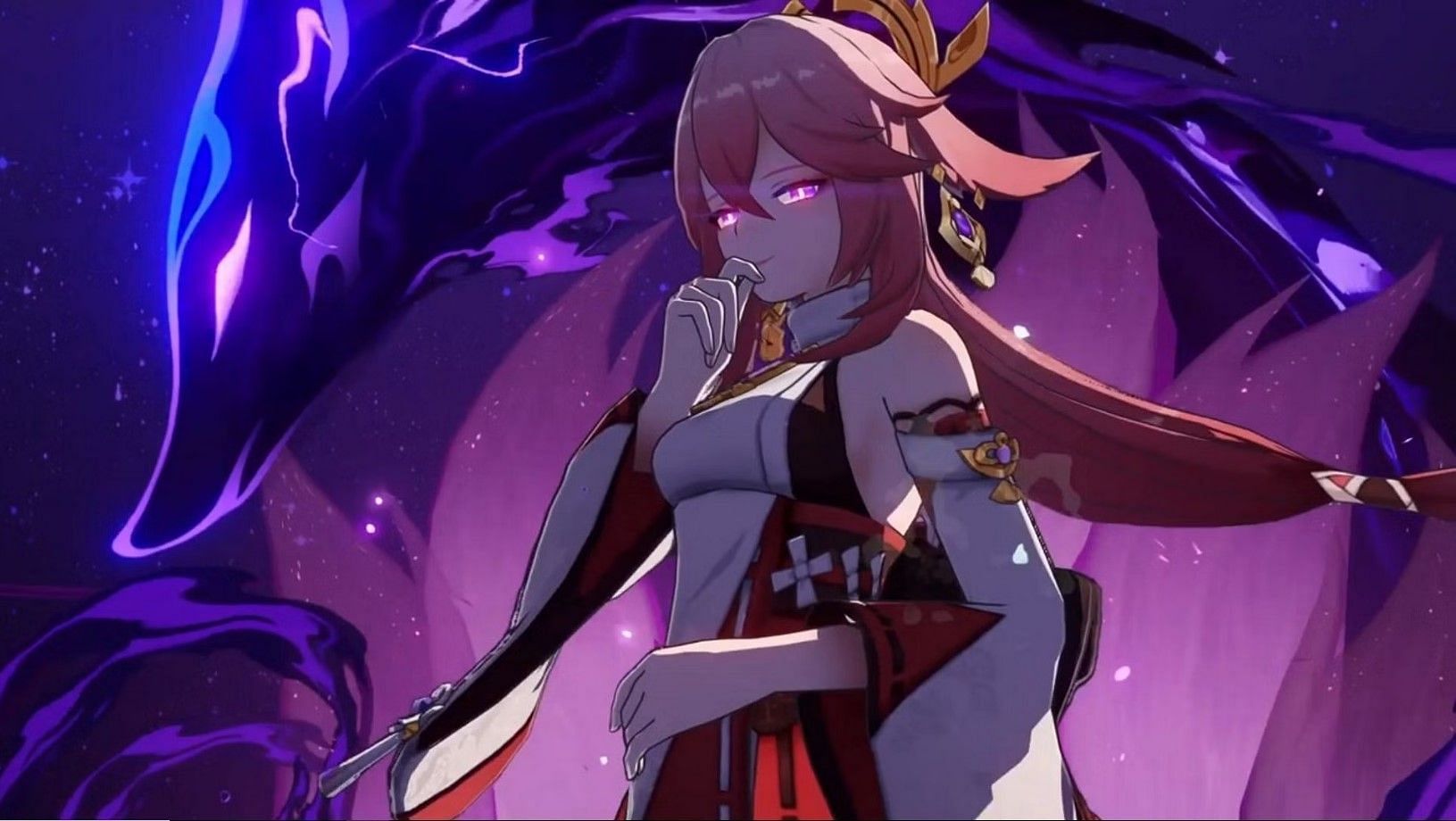 Yae Miko in Genshin Impact Image via HoYoverse)