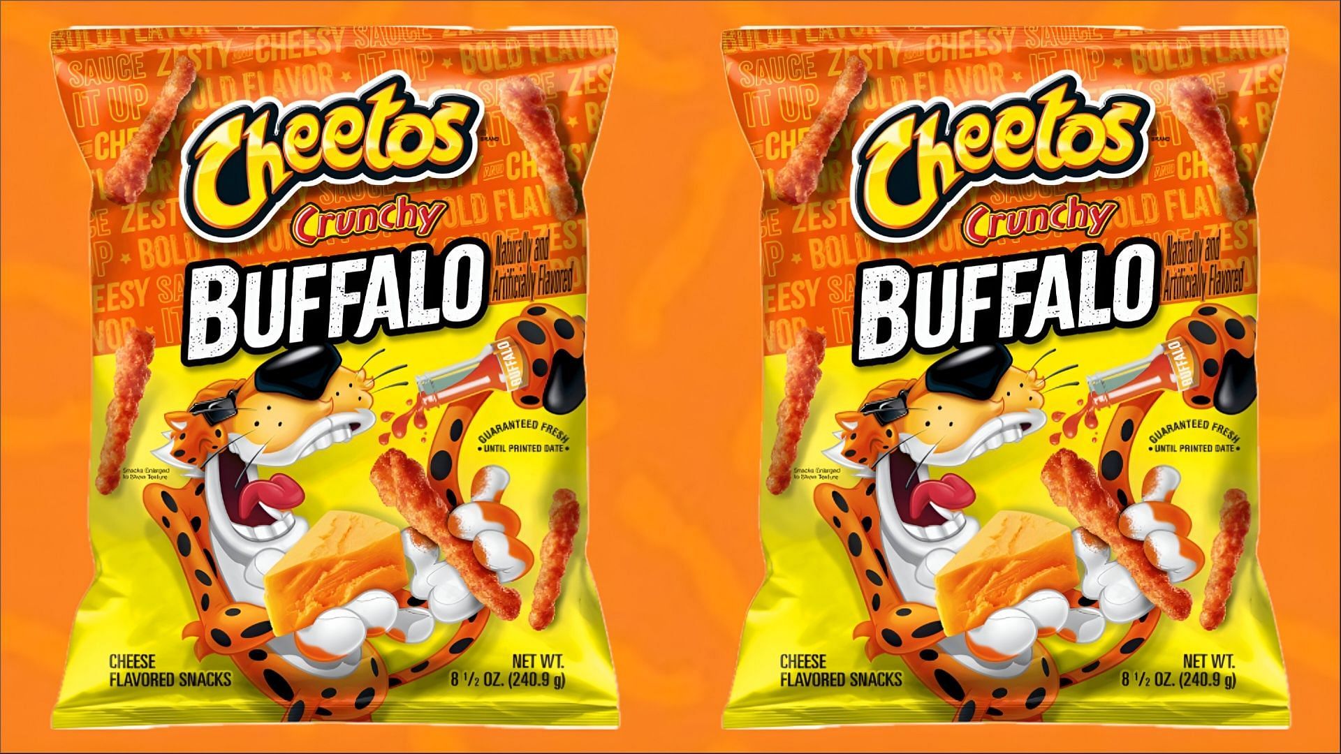 Cheetos introduces new Crunchy Buffalo flavor (Image via Cheetos)