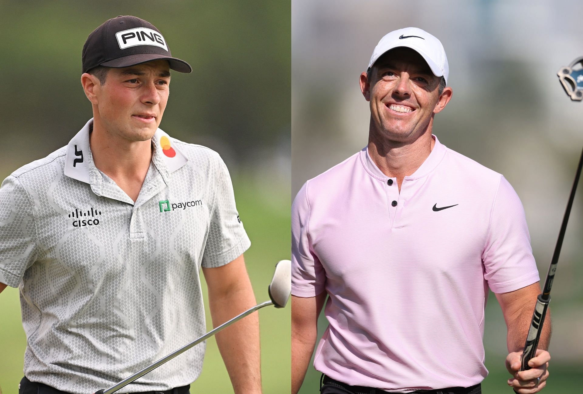 Rory McIlroy and Viktor Hovland