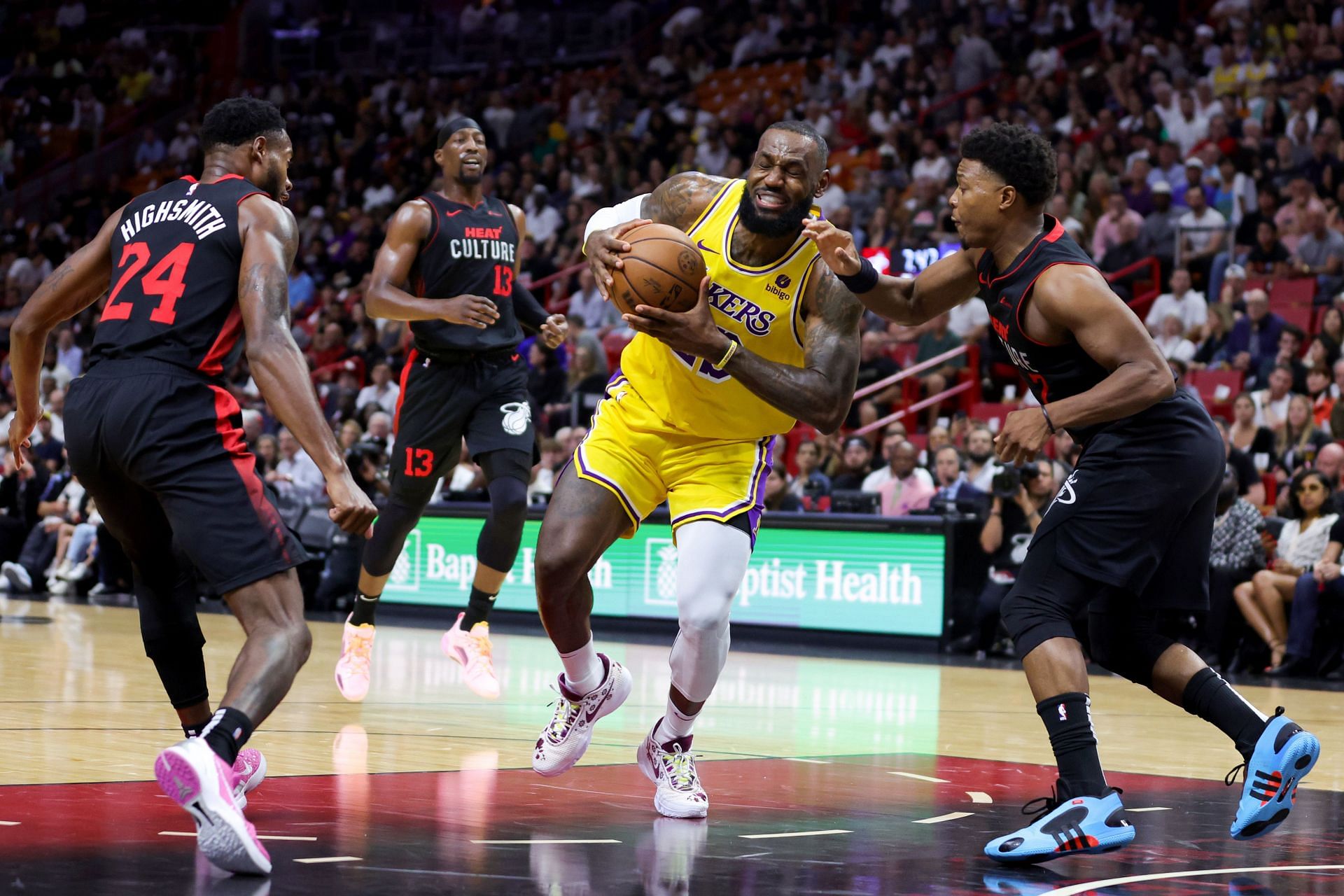 Los Angeles Lakers v Miami Heat