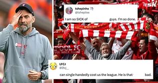 “Can single-handedly cost us the league”, “I am so sick” - Liverpool fans slam 24-year-old star for poor display in 4-2 win over Newcastle