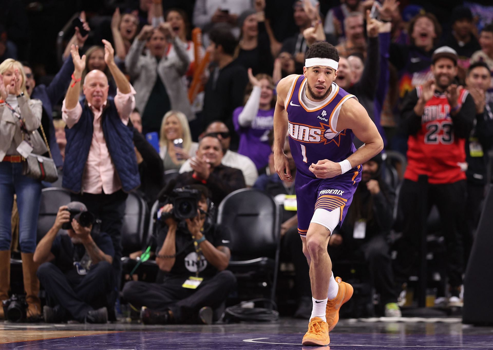 Devin Booker of the Phoenix Suns