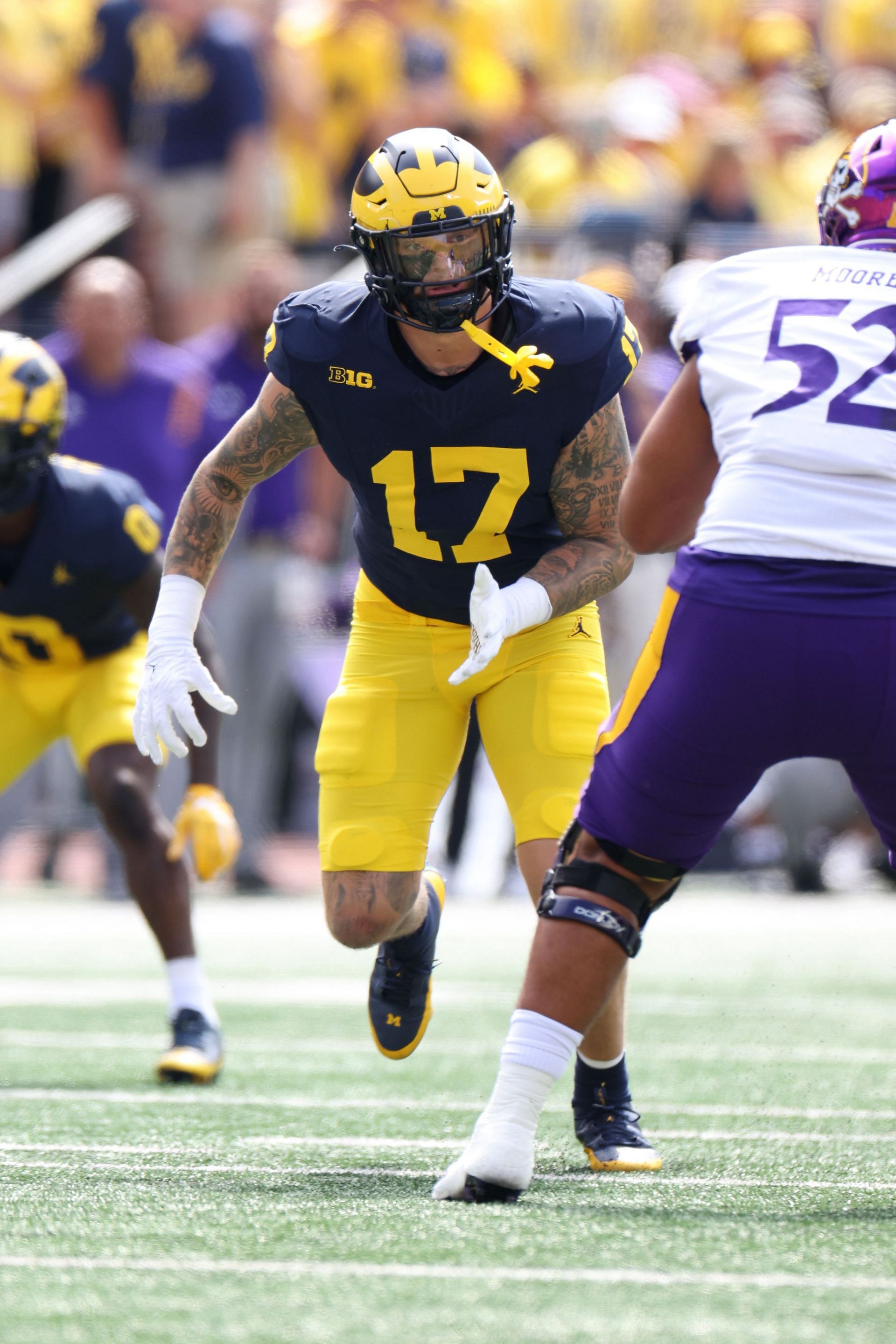 Michigan Wolverines DE Braiden McGregor