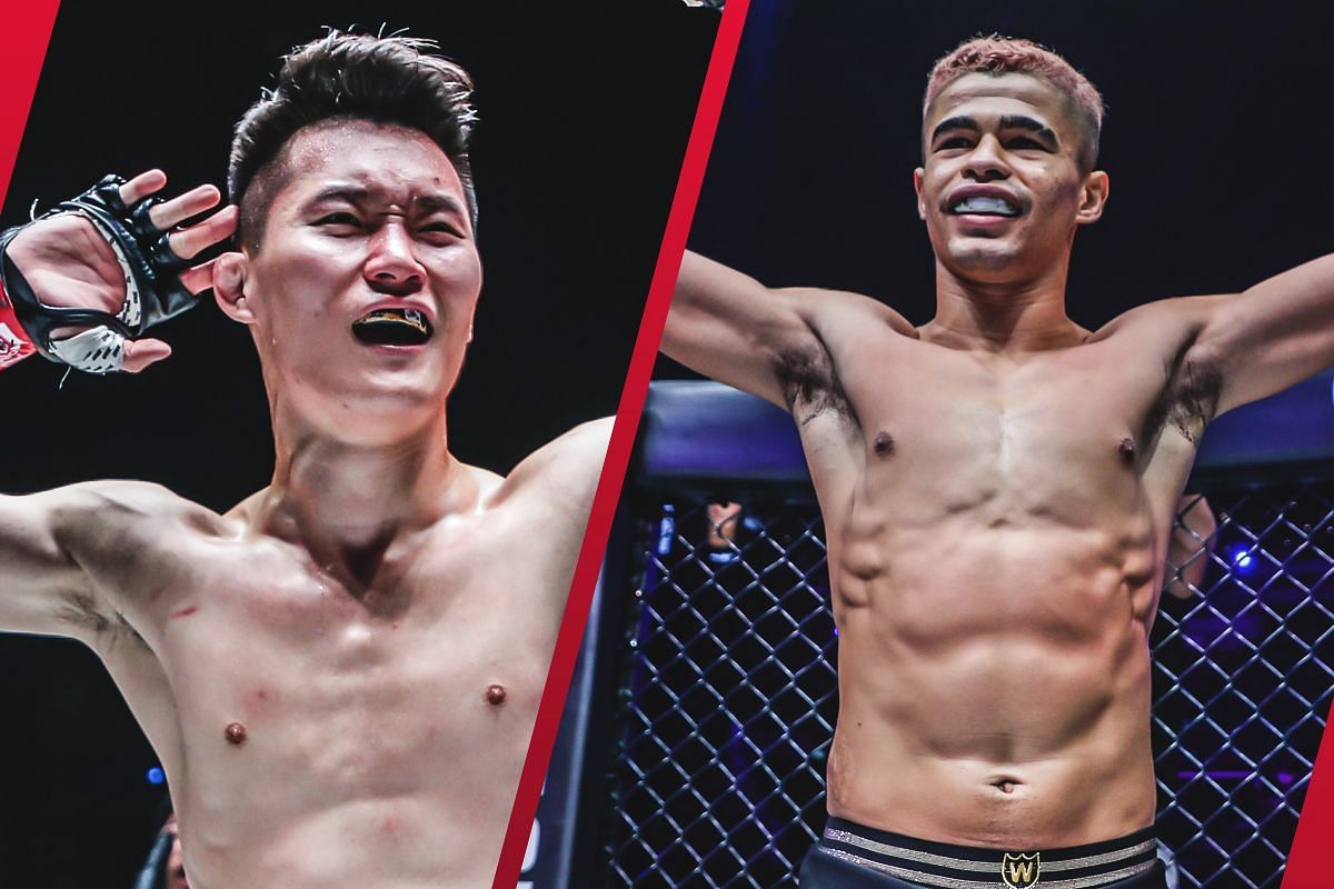 South Korean Kwon Won il (L) said a rematch with Fabricio Andrade (R) will be an entertaining offering. -- Photo by ONE Championship