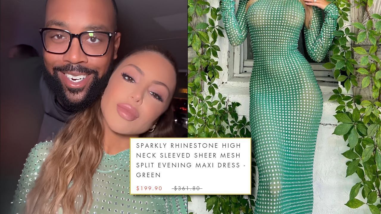 Larsa Pippen and Marcus Jordan on the New Year