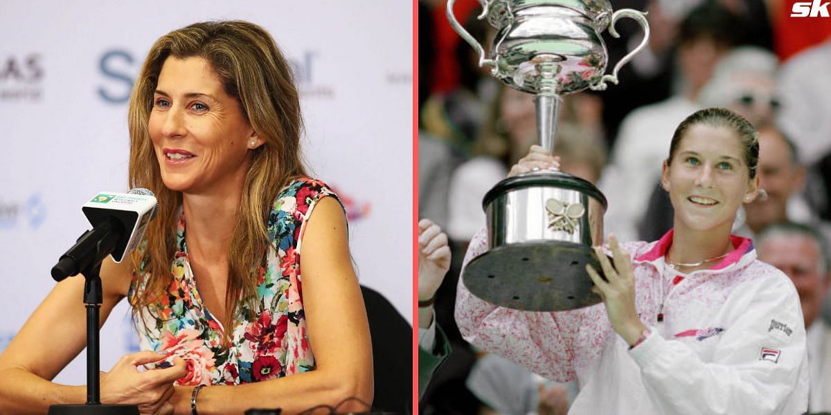 Monica Seles won her maiden Australian Open in 1991