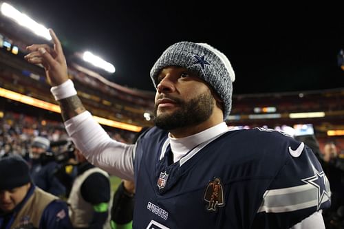 Dak Prescott at Dallas Cowboys vs. Washington Commanders