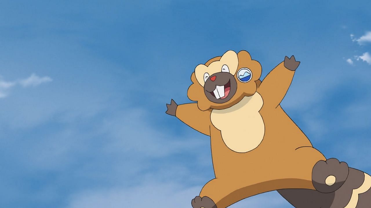 Bibarel as seen in the anime (Image via The Pokemon Company)