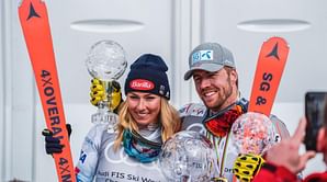 What a King" - Mikaela Shiffrin reacts to boyfriend Alexsander Kilde's first-ever Giant Slalom podium