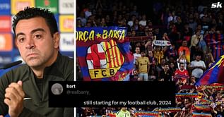"This club is beyond finished", "I will never understand" - Barcelona fans unhappy as 31-year-old starts in La Liga fixture against Las Palmas
