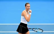 Karolina Pliskova at the 2024 Brisbane International.