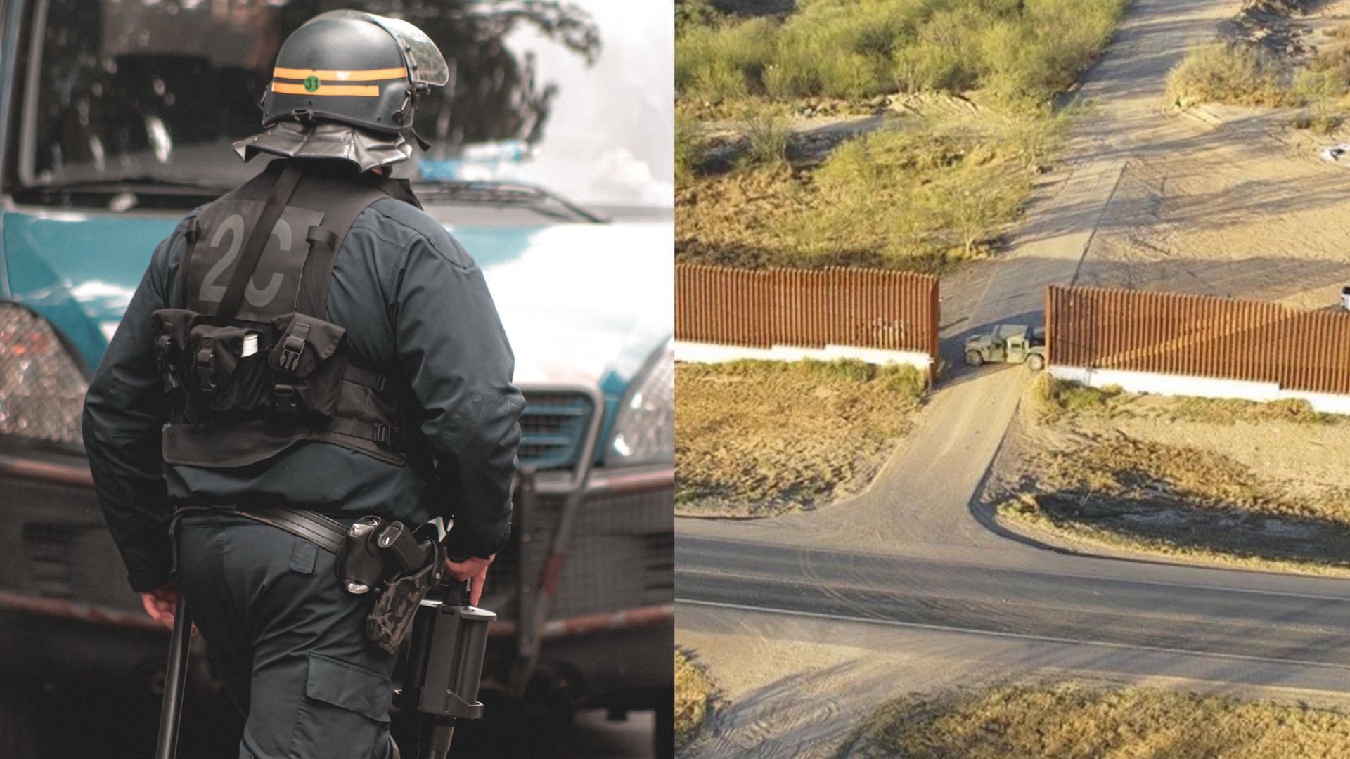 Texas Government deploys National Guard. (Images via Pexels/Mathias Reding &amp; Department of Homeland Security)