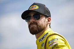Ryan Blaney jokes about being cropped from Bubba Wallace’s picture uploaded by New York Knicks social media