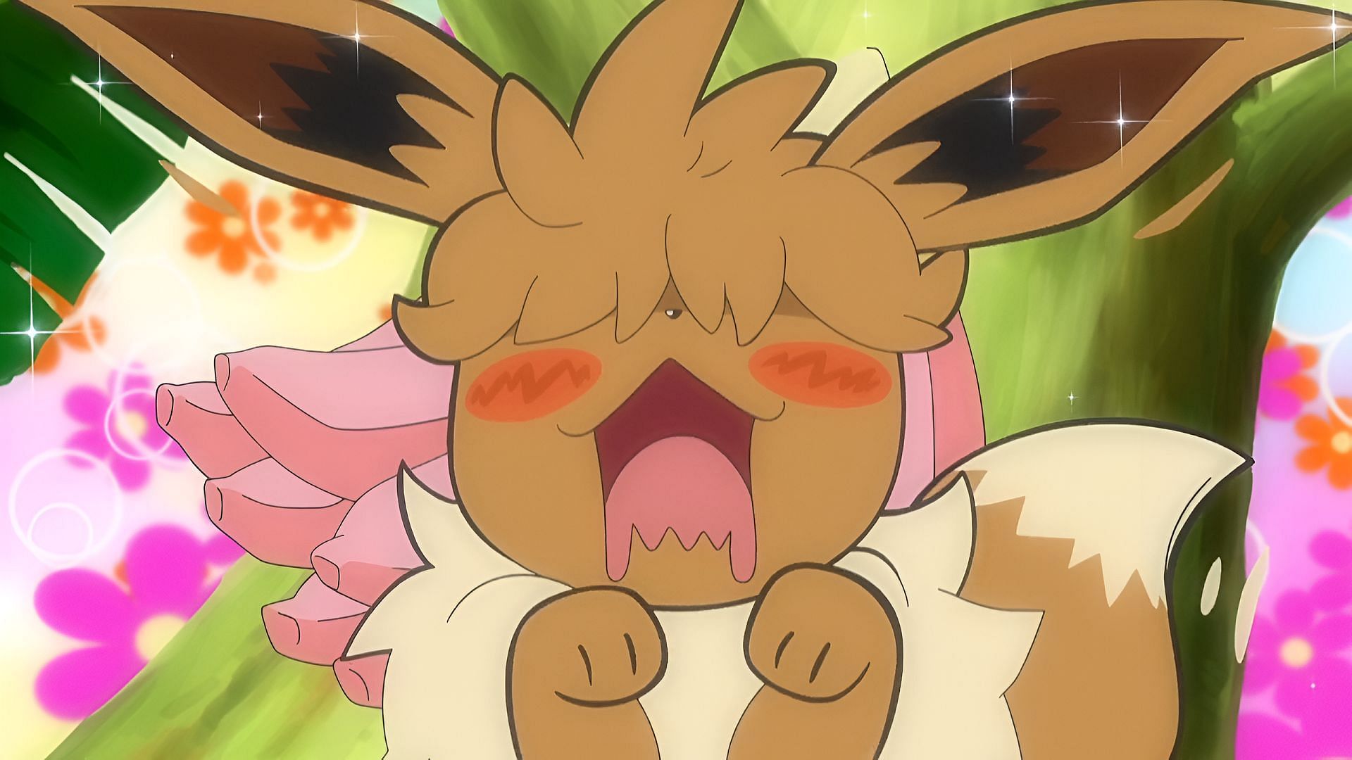 Sandy the Eevee in the anime&#039;s 