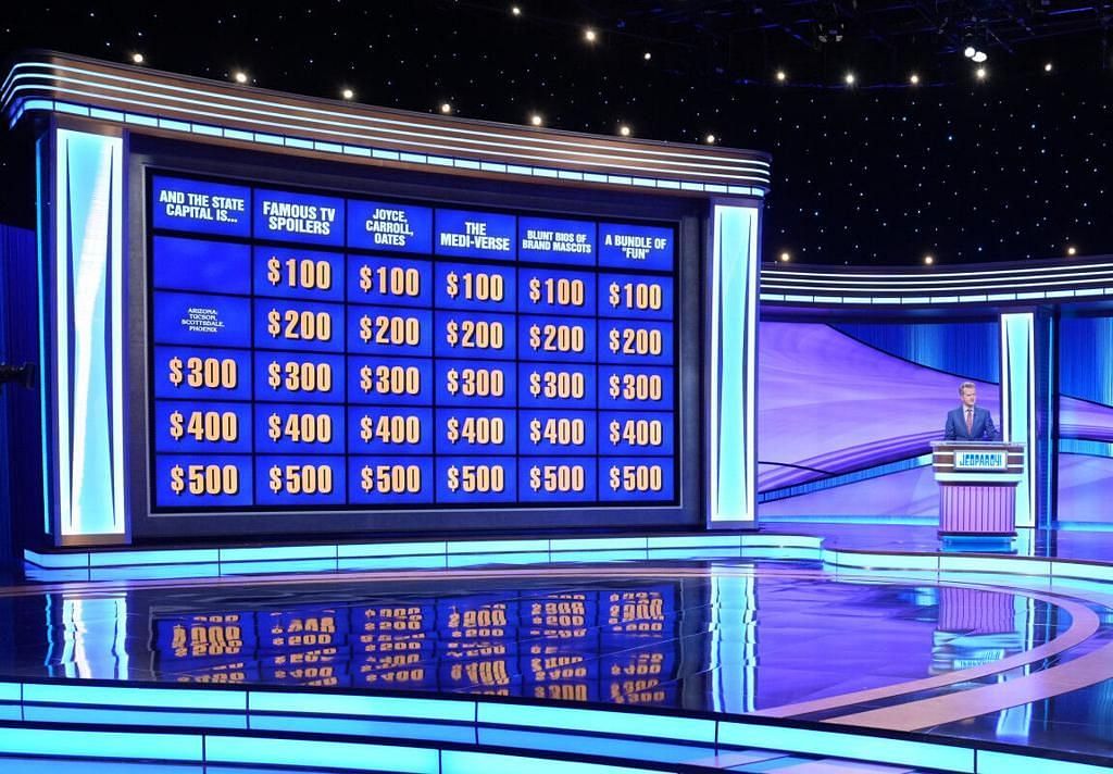 A still from Jeopardy! (Image via @Jeopardy/Instagram)