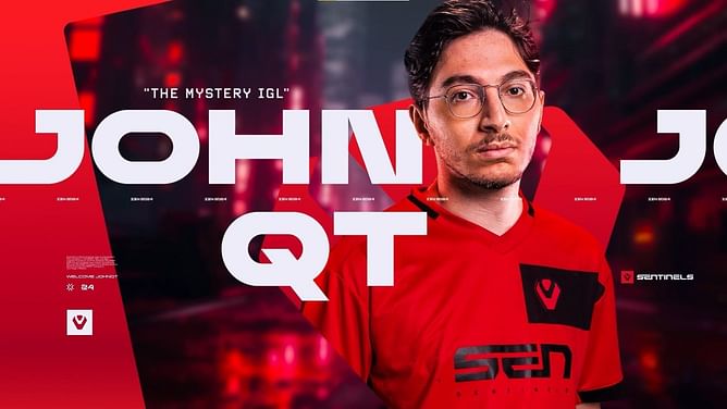 johnqt Valorant settings (2024): Crosshair, configuration, keybinds, sensitivity, and more