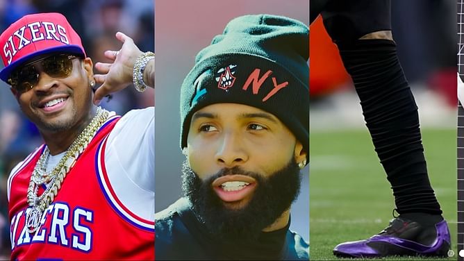 Allen Iverson offers humble response to Odell Beckham Jr's cleat tribute: "Crazy!!"