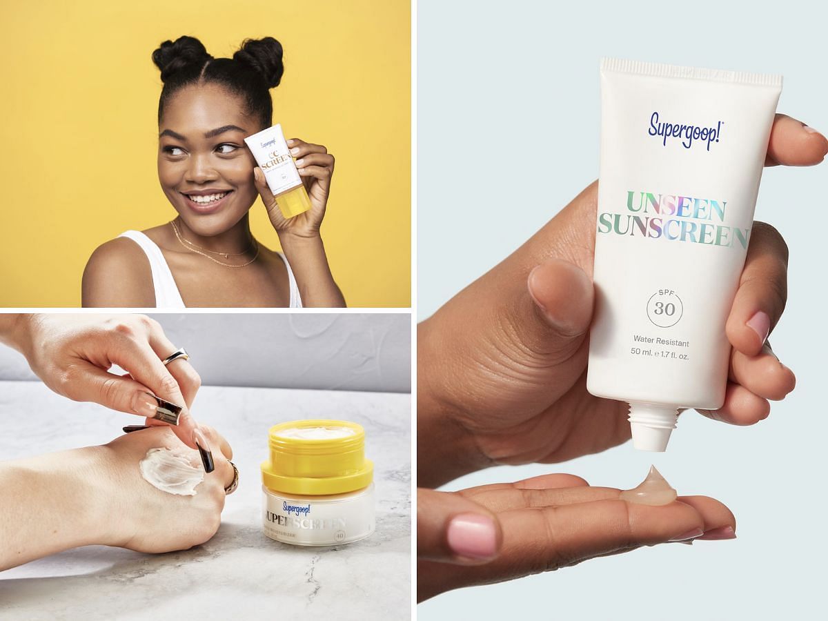 Supergoop! sunscreens perfect all skin types (Image via Sportskeeda)