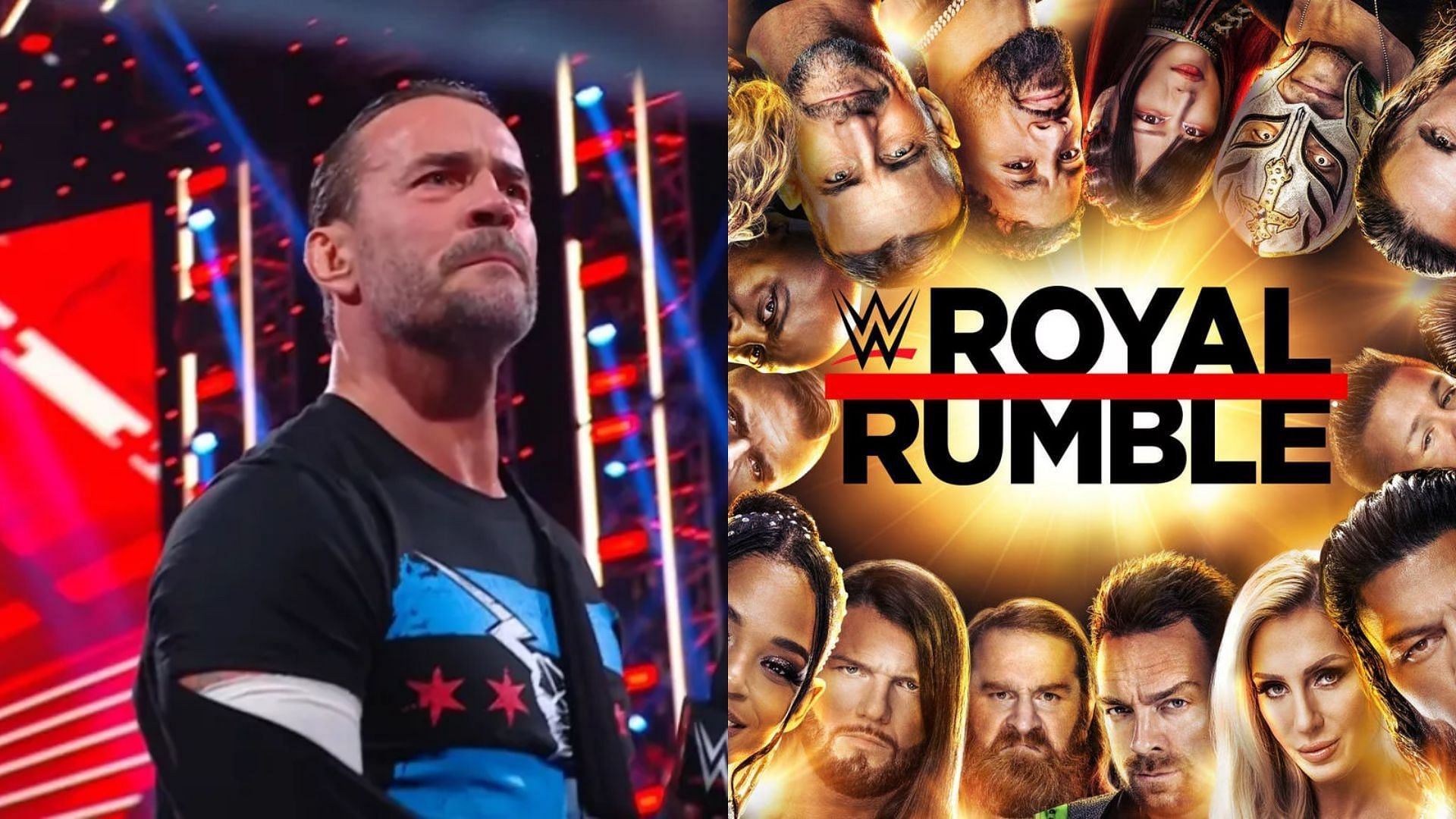 CM Punk was injured during the Royal Rumble 