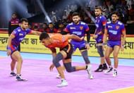 Amirmohammad Zafardanesh in action (Credits: PKL)