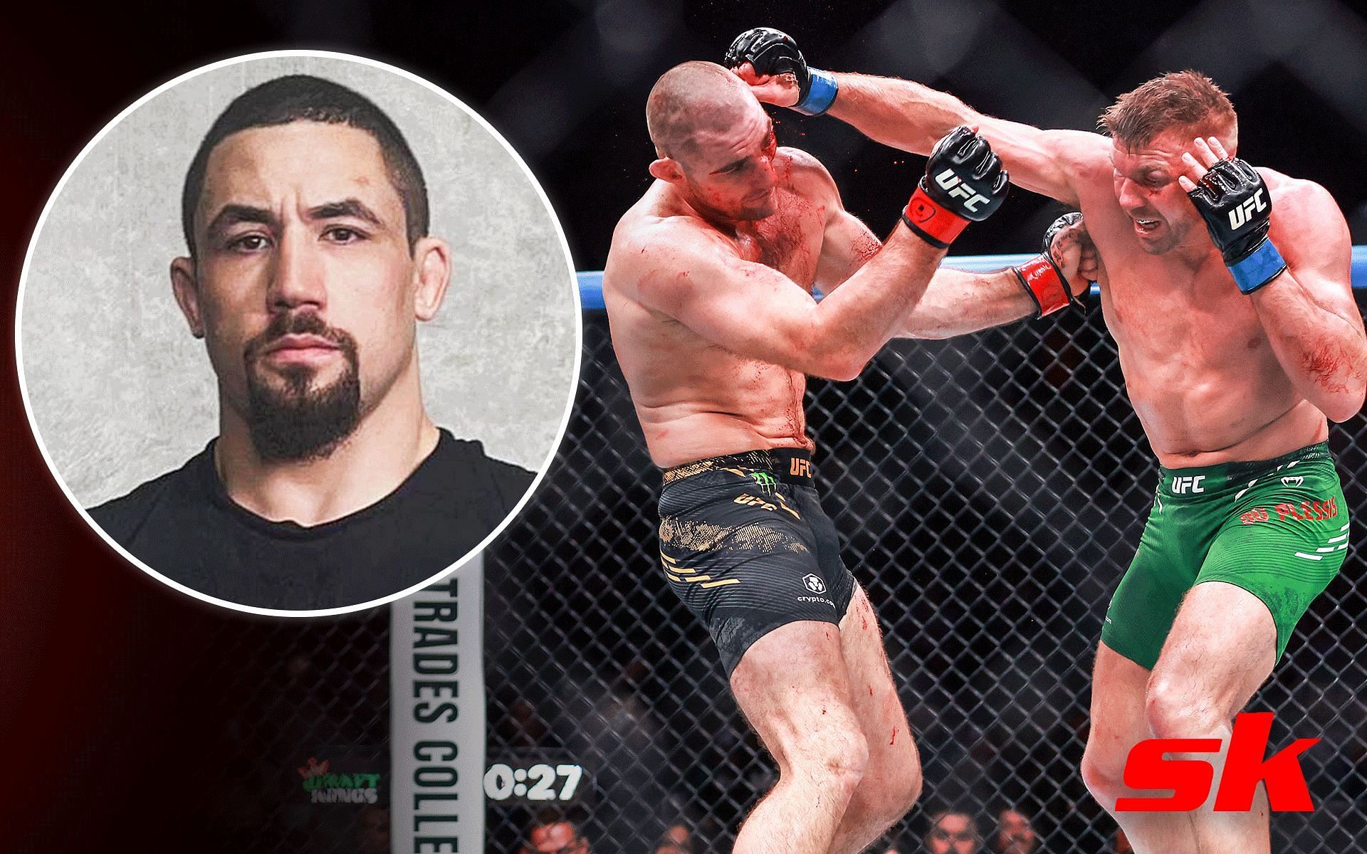 Robert Whittaker shares his opinion on Dricus du Plessis