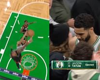 "Start fining refs": Jayson Tatum's ejection vs Rockets causes outrage, Celtics fans furious