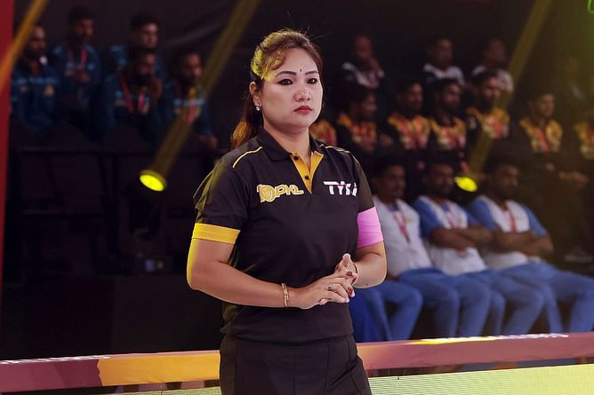 "I couldn't officiate in Season 7 because my employer didn't allow me to officiate"- PKL 2023 referee Damayanti Boro narrates her Kabaddi dream