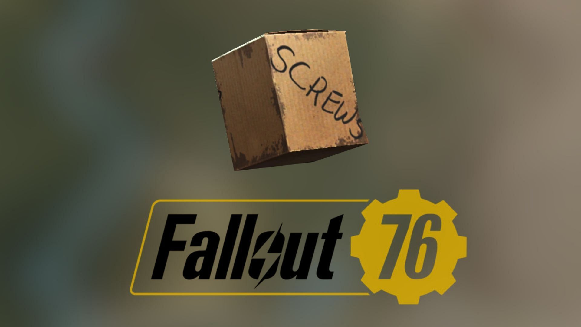 how to get screws  in Fallout 76