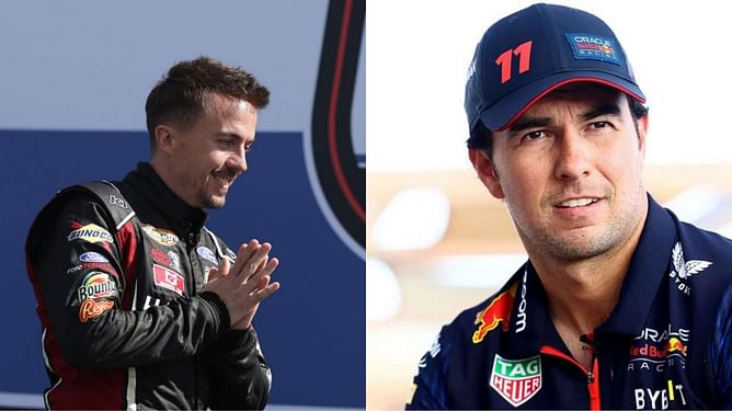 F1 star Sergio Perez talks about family ties to NASCAR with Frankie Muniz: "I really like the American vibe"