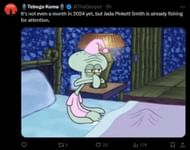 Netizens react to the photo of the actress that went viral (Image via X)