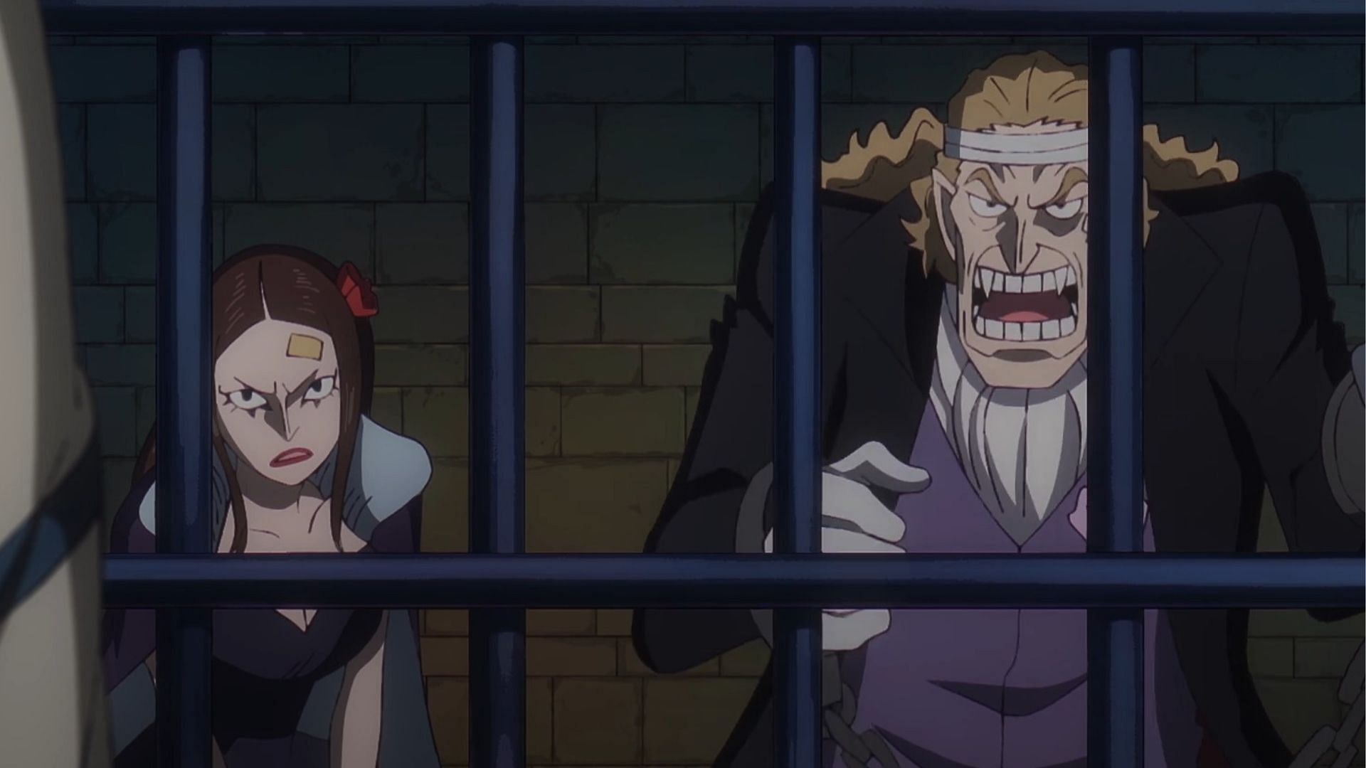Comane and Seki as seen in One Piece episode 1089 (Image via Toei Animation)