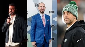 Nick Wright takes shots at Aaron Rodgers after Jets QB’s recent controversy with Jimmy Kimmel: “It’s dangerous and unprecedented”
