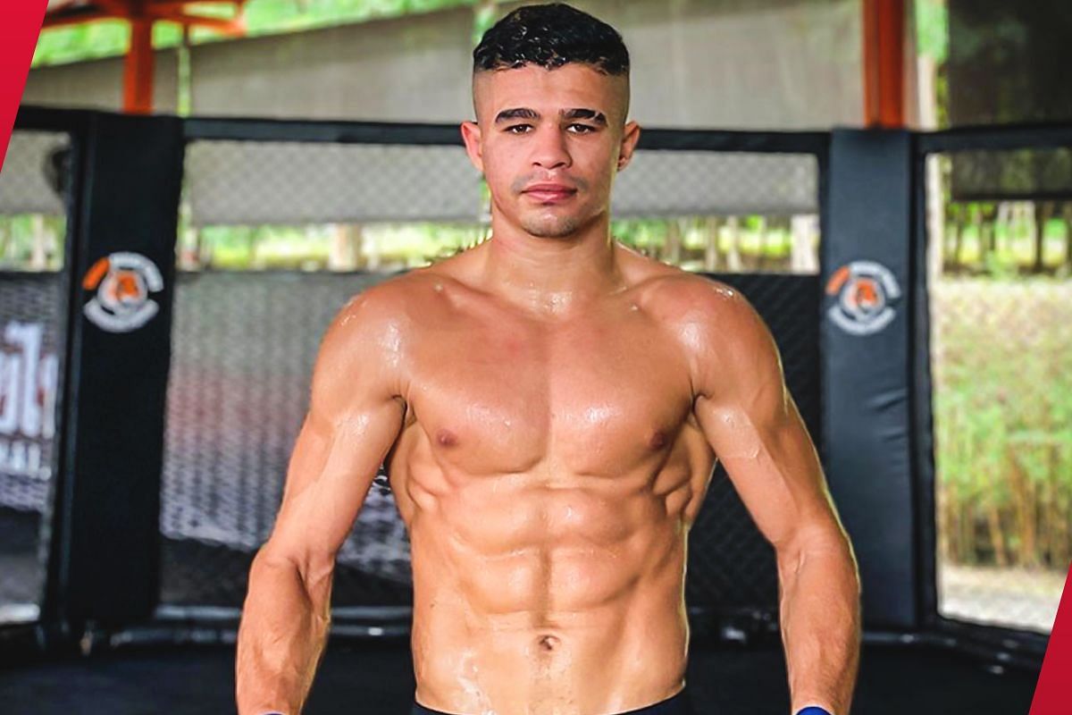 As he recovers from injury, ONE bantamweight MMA world champion Fabricio Andrade is enjoying time with his family in Brazil. -- Photo by ONE Championship