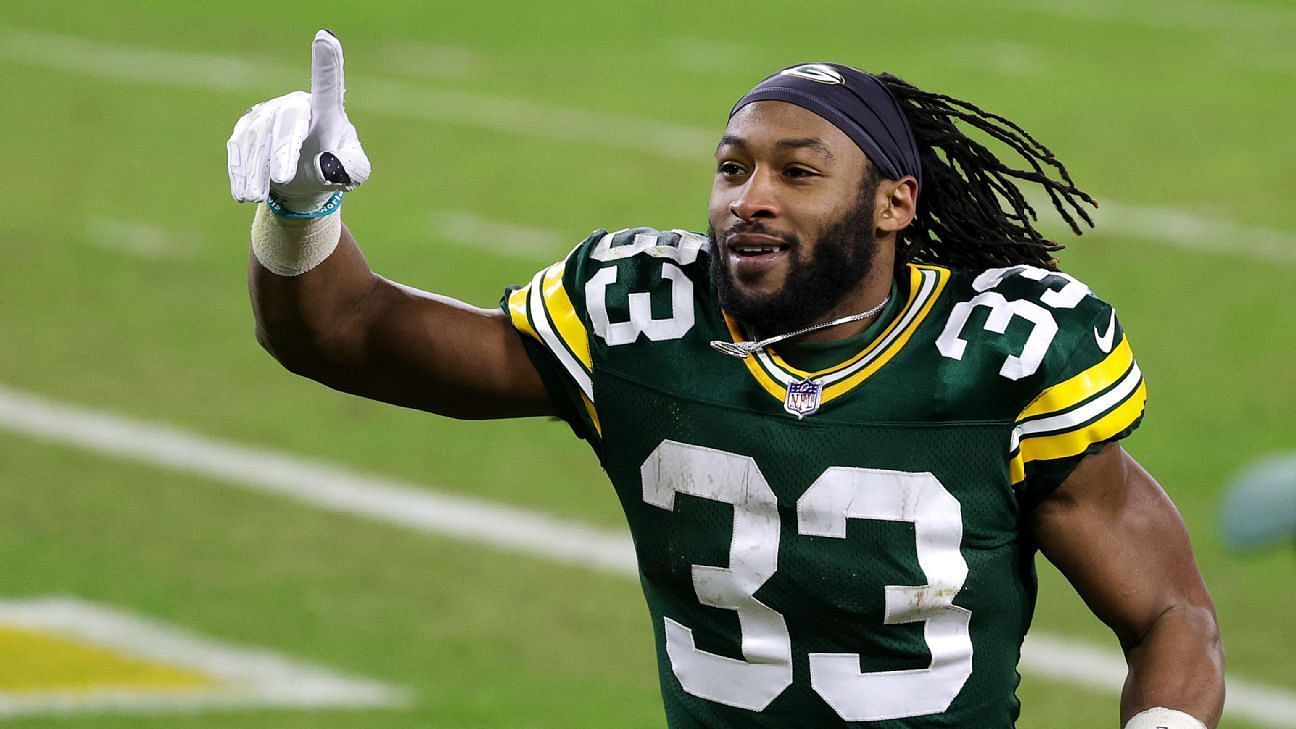 Green Bay Packers RB Aaron Jones