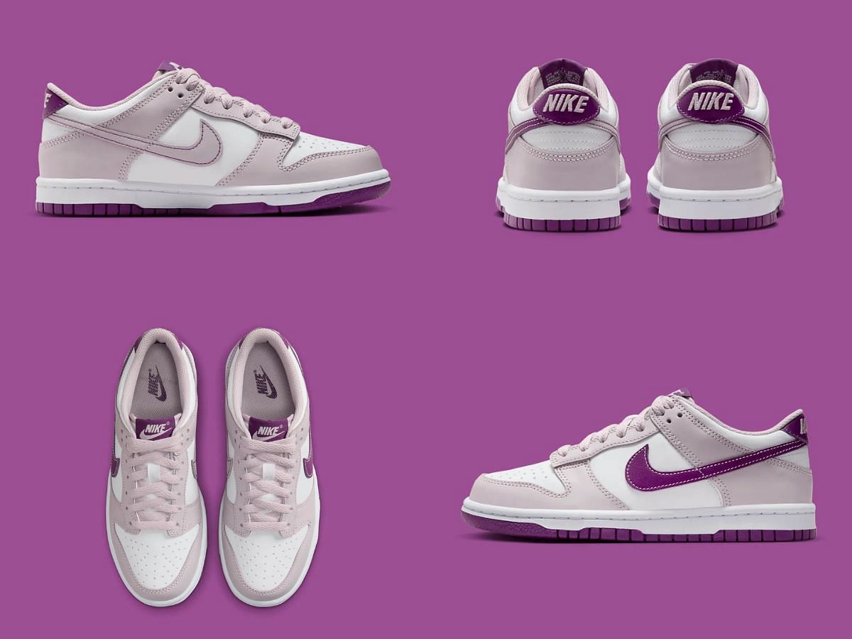 A look at the upcoming Dunk Low sneakers (Image via Nike)