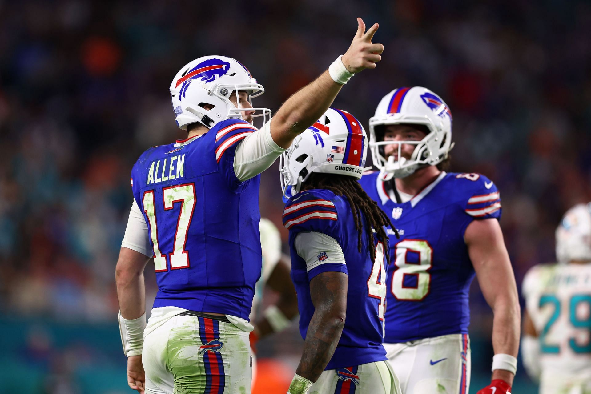 The Buffalo Bills finished as the No. 2 seed in the AFC
