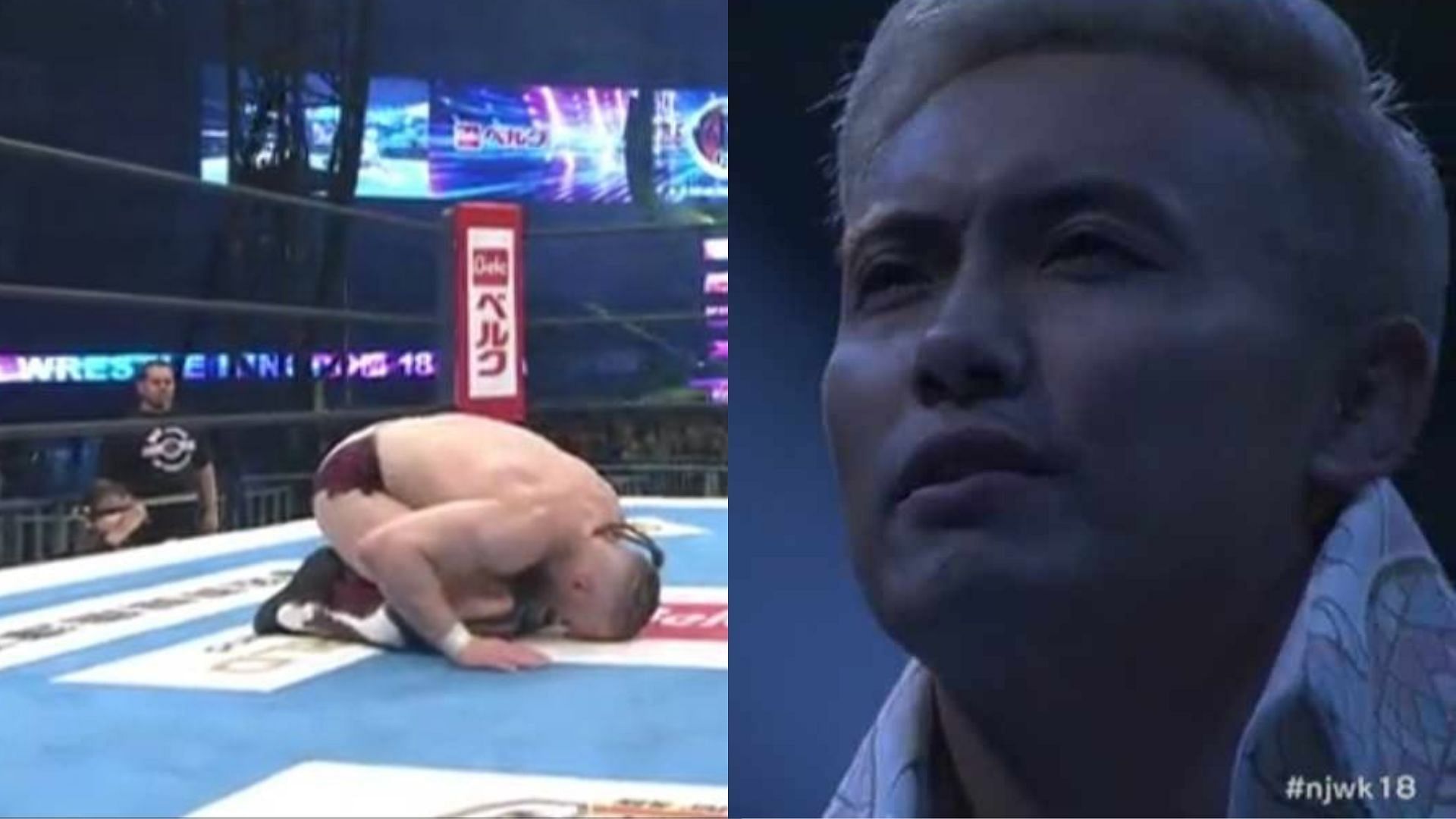 Bryan Danielson and Kazuchika Okada wrestled in an instant classic at Wrestle Kingdom (Photo Credits: Wrestle Kingdom 18)