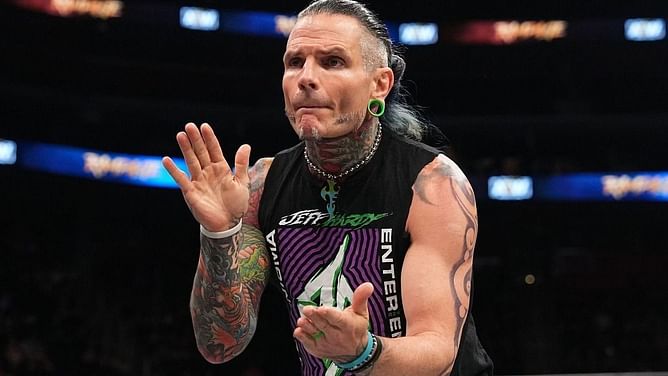 Jeff Hardy seemingly unhappy with AEW booking
