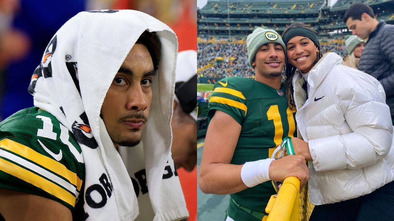 Jordan Love&rsquo;s girlfriend reacts to Packers crashing out of Divisional Playoffs in 24-21 loss to 49ers
