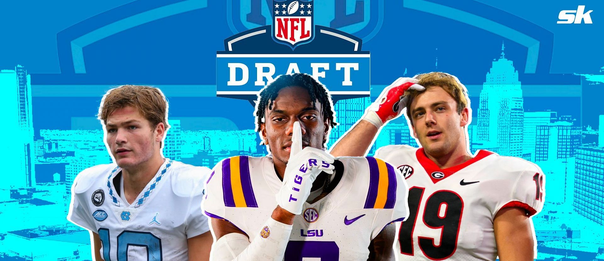 2024 NFL Mock Draft: Best fits for Drake Maye, Malik Nabers, Brock Bowers and more 