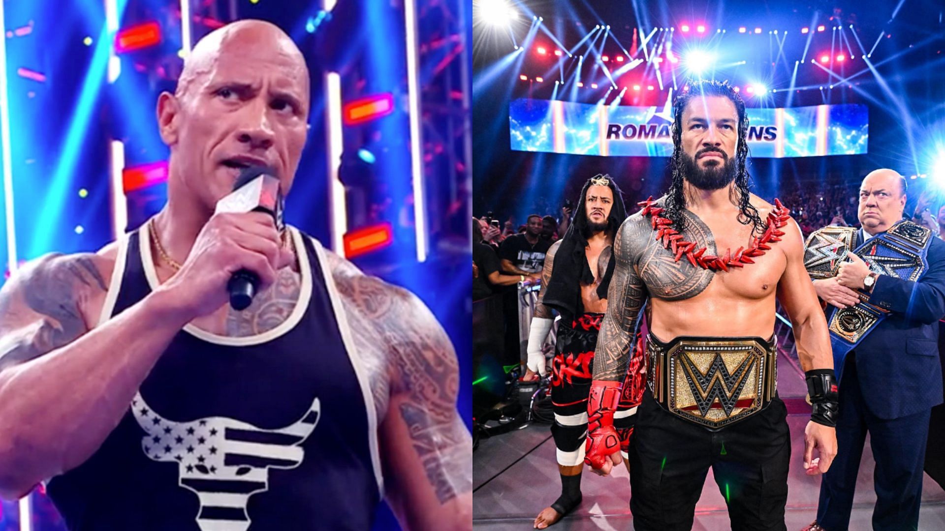 The Rock teases major WWE match with Roman Reigns