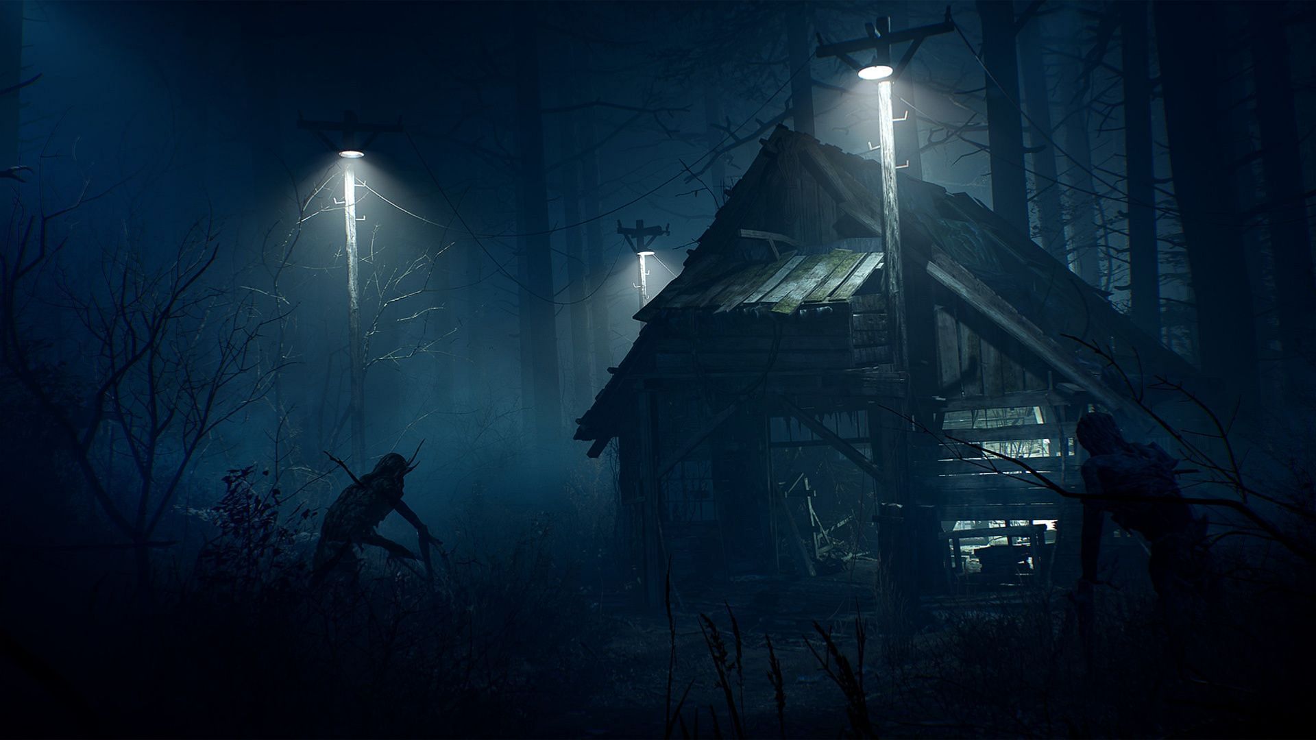 Blair Witch immerses players in a series of uniquely terrifying levels. (Image via Steam)