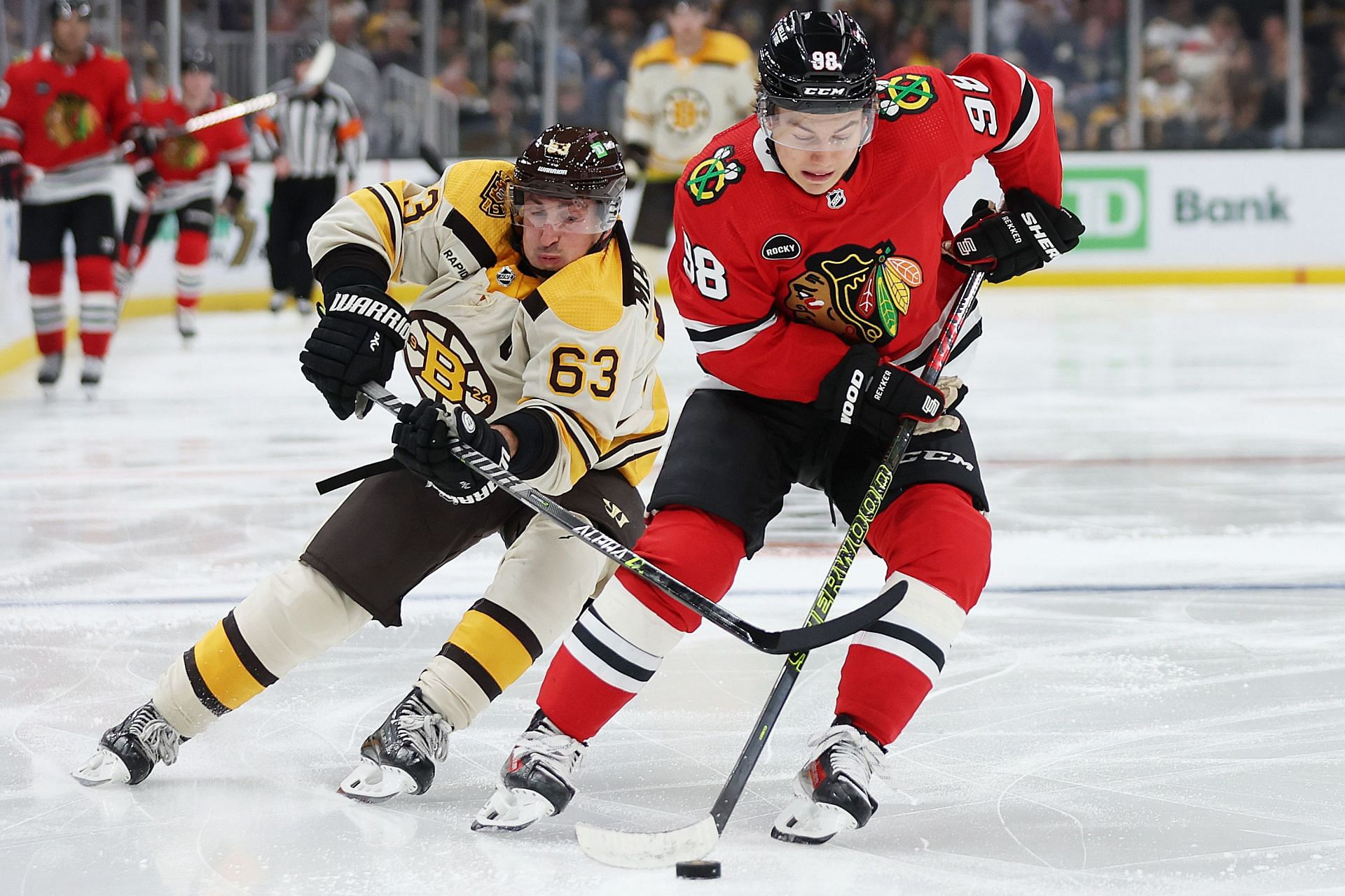 Chicago Blackhawks v Boston Bruins