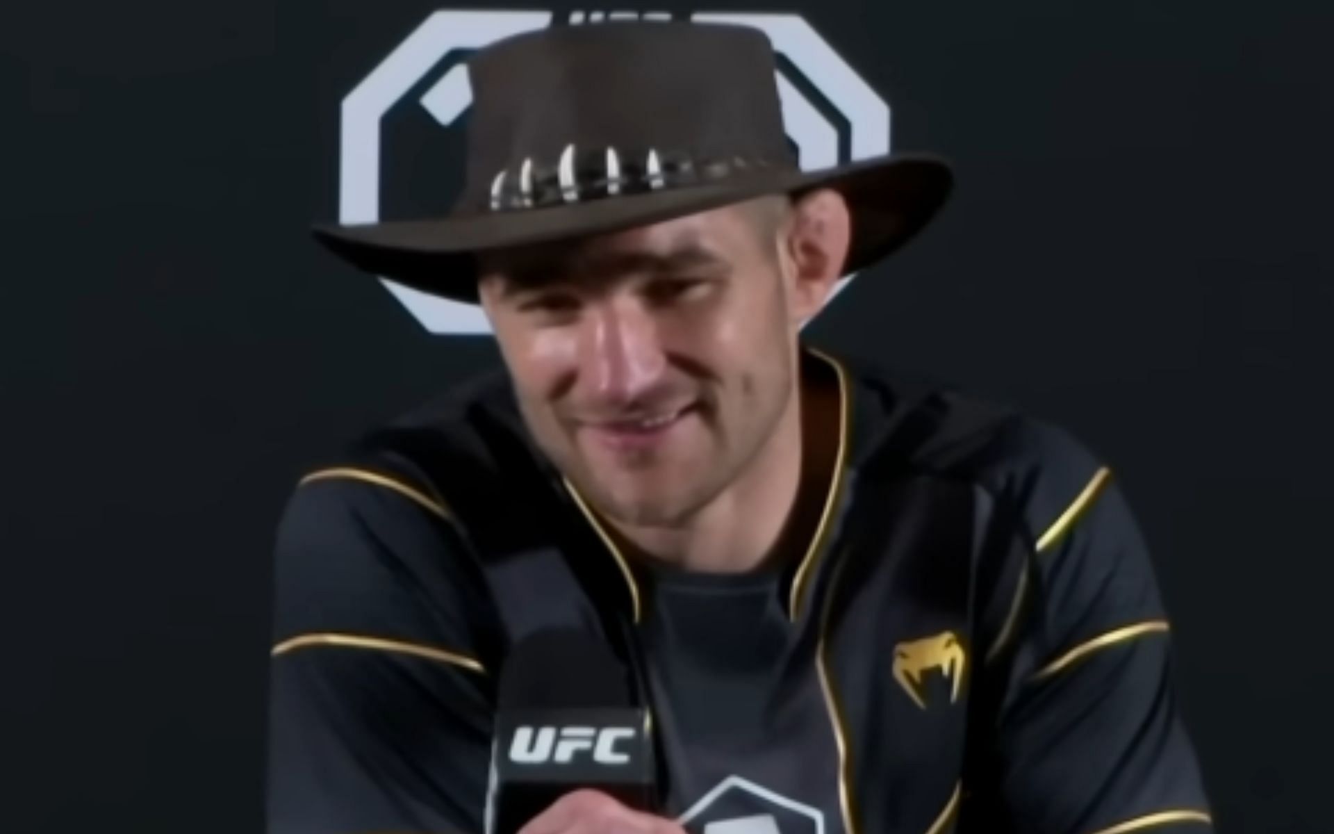 Sean Strickland [Pictured] shared his thoughts on recent soldier casualty [Image courtesy: UFC - YouTube]