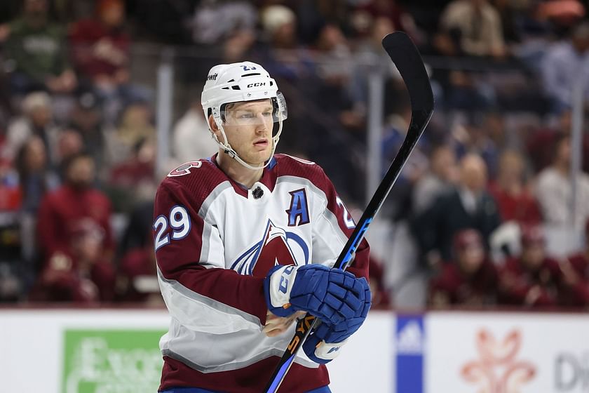 Fans rejoice in Nathan MacKinnon's four-goal night by throwing bras and ...