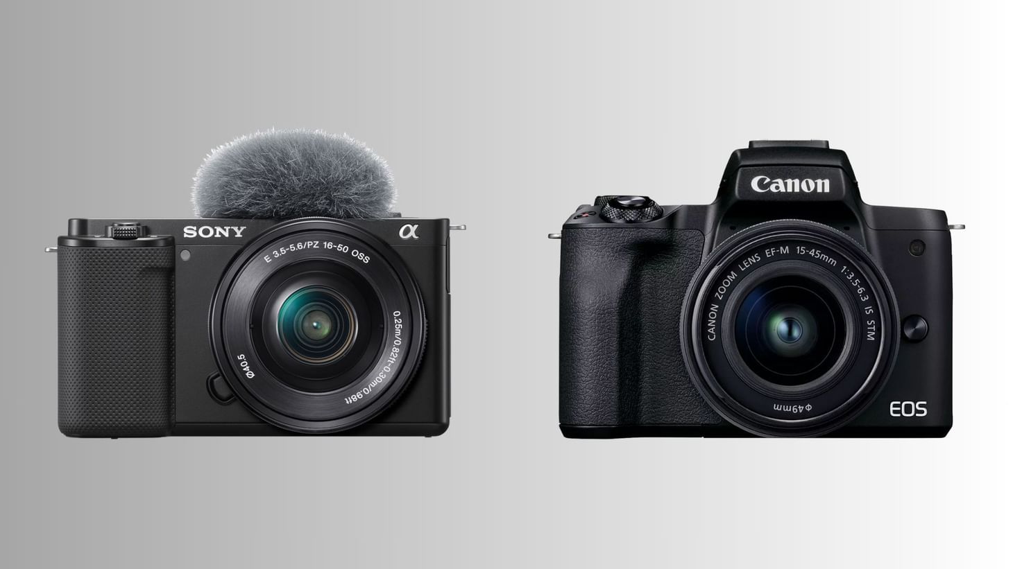 Sony ZVE10 vs Canon M50 Mark II Which is better in 2024?