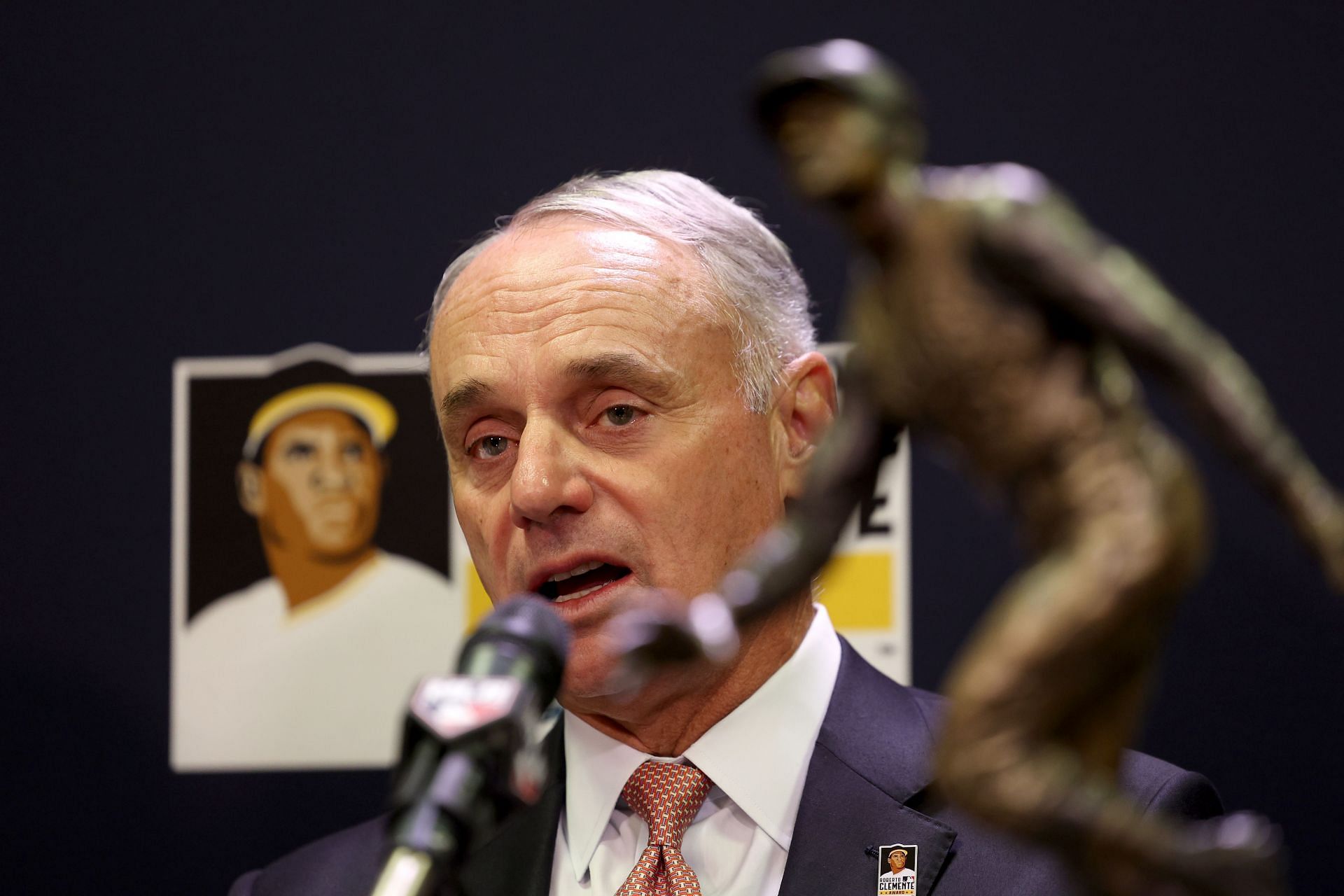 MLB Commisioner Rob Manfred has denied the offer from Amazon to purchase the broadcasting rights from Diamond Sports.