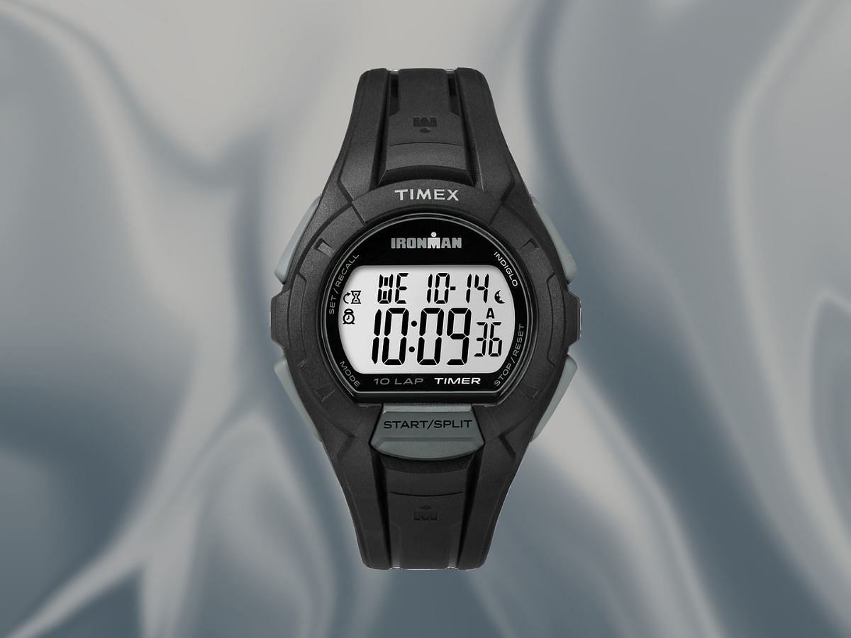 The Ironman essential resin strap watch (Image via Timex)