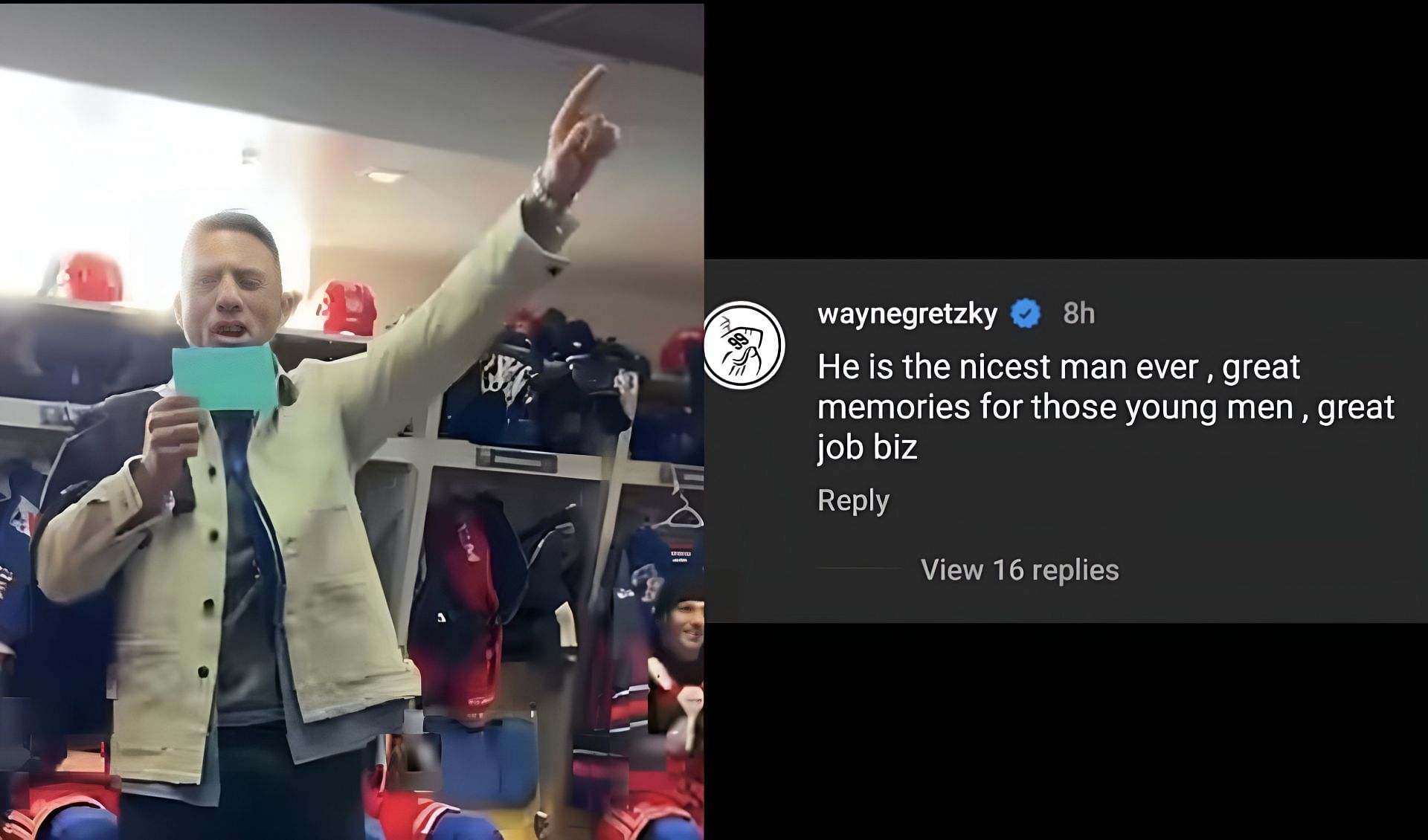 Wayne Gretzky lauds Paul Bissonnette for his energetic lineup reveal routine for Kitchener Rangers